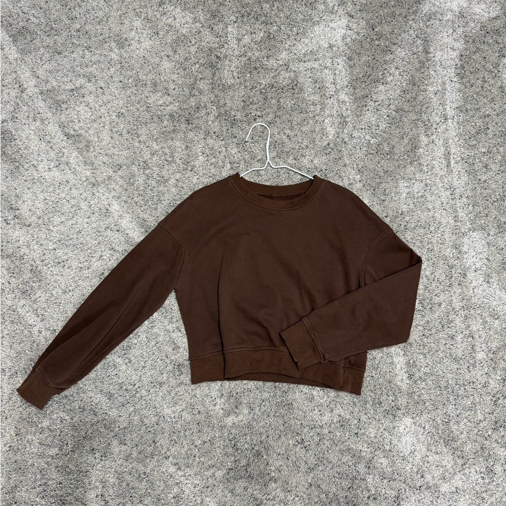 Brown Crewneck Sweatshirt